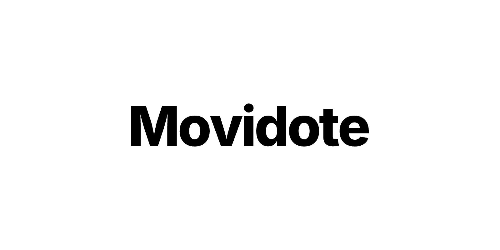 Logo de Movidote en negro sobre fondo blanco, formato rectangular